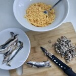 Jajka faszerowane rybkami anchois