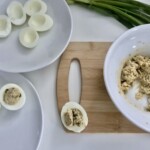 Jajka faszerowane rybkami anchois