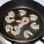 jajka z krewetkami po norwesku