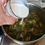 Jarzynowa na rosole z ryżem i warzywami