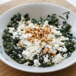 farsz szpinaki ser feta przygotowany do faszerowania kalarepek