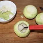 wydrążanie kalarepek