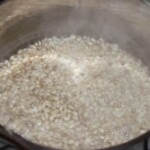 ugotowana Kasza pęczak w garnku