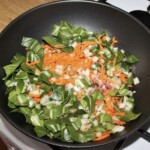 kasza pęczak z warzywami na smalcu