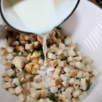 Knedel bułczany w serwecie przyrządzanie