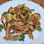 Krewetki grillowane z kolendrą po indyjsku