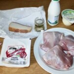 Królik w sosie śmietanowym klasyczna wersja