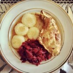 Królik w sosie śmietanowym klasyczna wersja