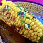 Kukurydza z grilla z masłem po meksykańsku