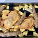 kurczak z piekarnika z bakłażanem