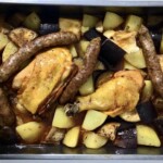 kurczak z piekarnika z bakłażanem