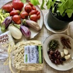 Makaron z bakłażanem