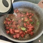 Makaron z bakłażanem