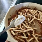 Makaron z bakłażanem