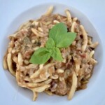 Makaron z bakłażanem