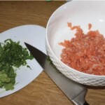 medaliony z łososia