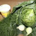 Młoda kapusta zasmażana z koperkiem i śmietaną