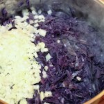 Modra kapusta duszona czerwona kapusta