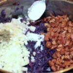 Modra kapusta duszona czerwona kapusta