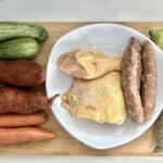 Obiad na niedzielę z kurczakiem i warzywami