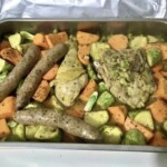 Obiad na niedzielę z kurczakiem i warzywami