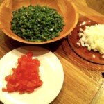 omlet z wieprzowiną po tajsku