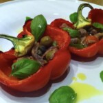 Papryka pieczona z anchois po piemoncku