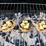 pieczarki z grilla z serem i oregano