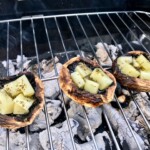 pieczarki z grilla z serem i oregano