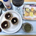 Pieczarki z grilla z serem i oregano