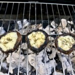 Pieczarki z grilla z serem i oregano