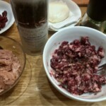 czerwona fasolka zmiażdżona w misce