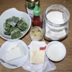 Podpłomyk ze szpinakiem i fetą