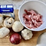 Polędwiczki wieprzowe w sosie pieczarkowym