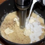 Puree z selera i batata z gałką muszkatołową