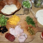 Quesadilla ze szparagami