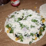 Quesadilla ze szparagami