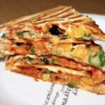 Quesadilla ze szparagami