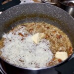 risotto z kurkami lasem pachnące