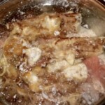 rosół wołowy z gęsiną