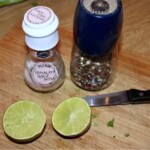 limonka przekrojona na połowę