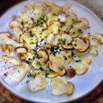 Sałatka z prawdziwków na surowo podanych