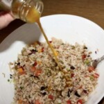 sałatka z tuńczykiem warzywami i kaszą