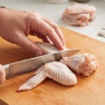 skrzydełka z kurczaka przygotowanie do pieczenia