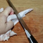 sprawianie skrzydełek z kurczaka