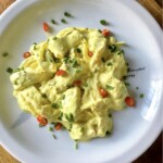 Śledzie z imbirem w śmietanie z kurkumą