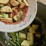 Swojskie jadło z wędzonki i warzyw z Krety