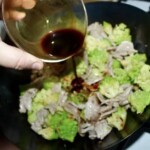 Wieprzowina smażona z kalafiorem w curry