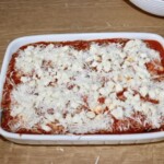 zapiekanka z bakłażanów mozzarelli i pomidorów