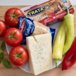 zapiekanka z tuńczykiem i papryką składniki